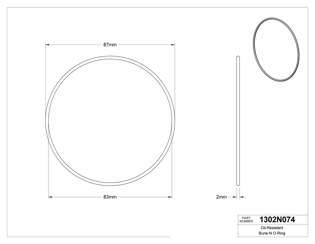 Technical drawing - 1302N074